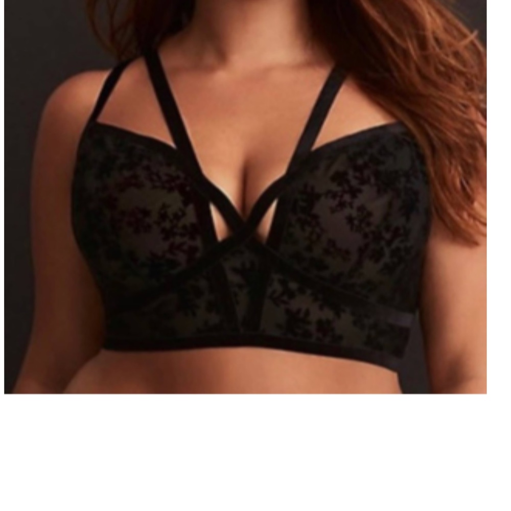 Torrid Velvet Bralette